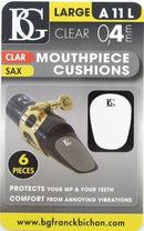 BG France Sax Mouthpiece Cushion, 0.4mm Large Clear, A11L BG Accessories for sale canada
