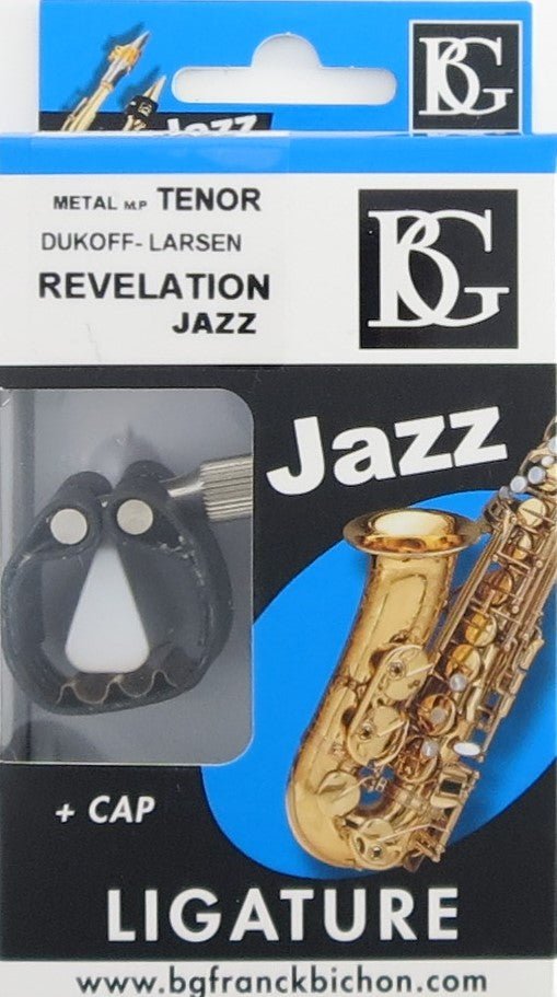 BG France Tenor Sax Dukoff-Larsen Revelation Jazz Cap + Ligature L21RJ BG France Accessories for sale canada
