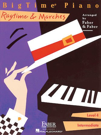 BigTime® Piano Ragtime & Marches Level 4 Hal Leonard Corporation Music Books for sale canada,674398201877