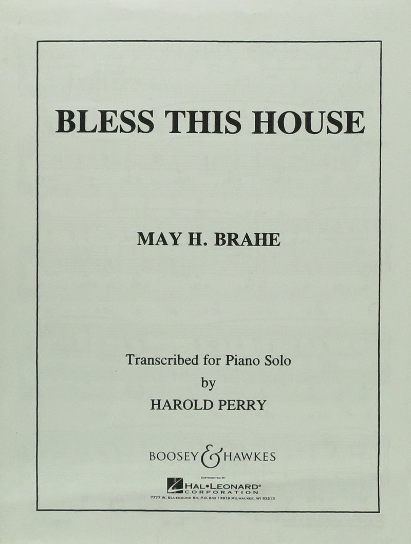 Bless This House for Piano Solo Default Hal Leonard Corporation Music Books for sale canada