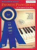 Blue Ribbon Series, Favorite Piano Duets, Level 3 Alfred Music Publishing Music Books for sale canada