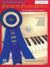 Blue Ribbon Series, Favorite Piano Duets, Level 3 Alfred Music Publishing Music Books for sale canada