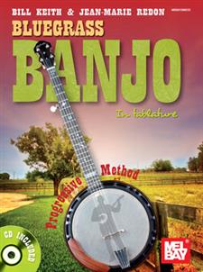 Bluegrass Banjo In Tablature: Progressive Method (Book/CD Set) Mel Bay Publications, Inc. Music Books for sale canada
