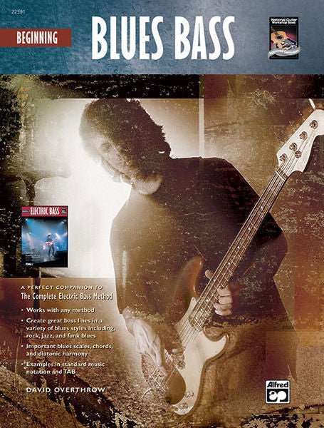 Blues Bass Method: Beginning Level (Book & CD) Default Alfred Music Publishing Music Books for sale canada