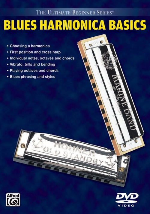 Blues Harmonica Basics DVD Alfred Music Publishing DVD for sale canada