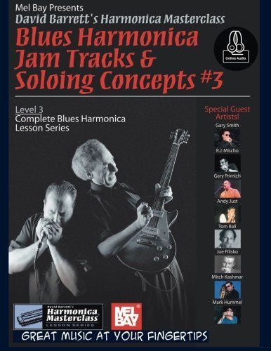 Blues Harmonica Jam Tracks & Solving Concepts
