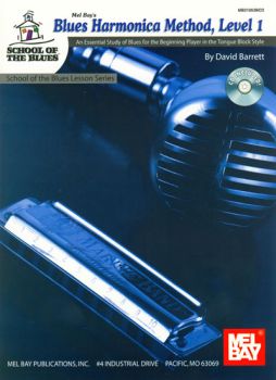 Blues Harmonica Method Level 1 (Book/CD Set) Mel Bay Publications, Inc. Music Books for sale canada