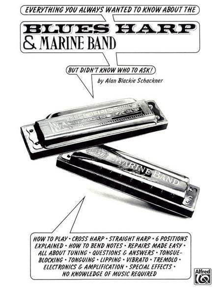Blues Harp and Marine Band Book Default Alfred Music Publishing Music Books for sale canada