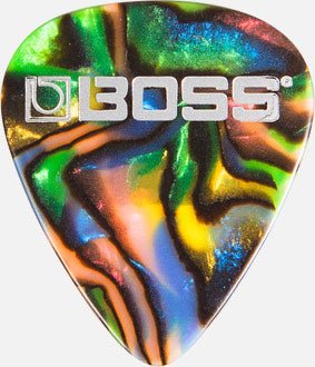 Boss BPK-1-AH Heavy Celluloid Guitar Pick—Abalone Single BOSS Guitar Accessories for sale canada