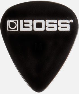 Boss BPK-12-BM Medium Celluloid Guitar Picks—Black 12 Pack BOSS Guitar Accessories for sale canada
