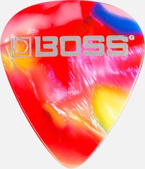 Boss BPK-12-MT Thin Celluloid Guitar Picks—Mosaic 12 Pack BOSS Guitar Accessories for sale canada