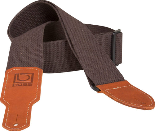 BOSS Premium Quality Guitar Strap, BSC-20 Brown BOSS Guitar Accessories for sale canada