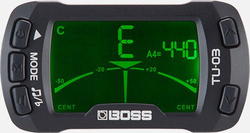 BOSS TU-03 Clip-On Tuner & Metronome BOSS Accessories for sale canada