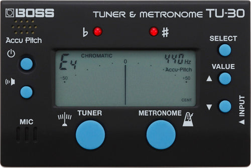 BOSS TU-30 Tuner and Metronome BOSS Accessories for sale canada