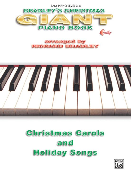 Bradley's Christmas Giant Piano Book for Easy Piano Alfred Music Publishing Music Books for sale canada
