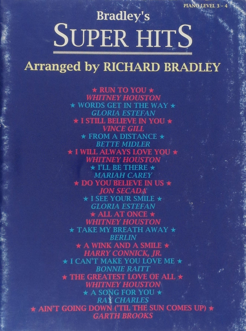 Bradley's Super Hits Default Alfred Music Publishing Music Books for sale canada