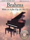 Brahms: Waltz in A Flat (Op. 39, No. 15) Concert Performer Series Default Hal Leonard Corporation Music Books for sale canada