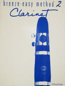 Breeze-Easy Method for Clarinet Book 2 Warner Bros Publication Music Books for sale canada