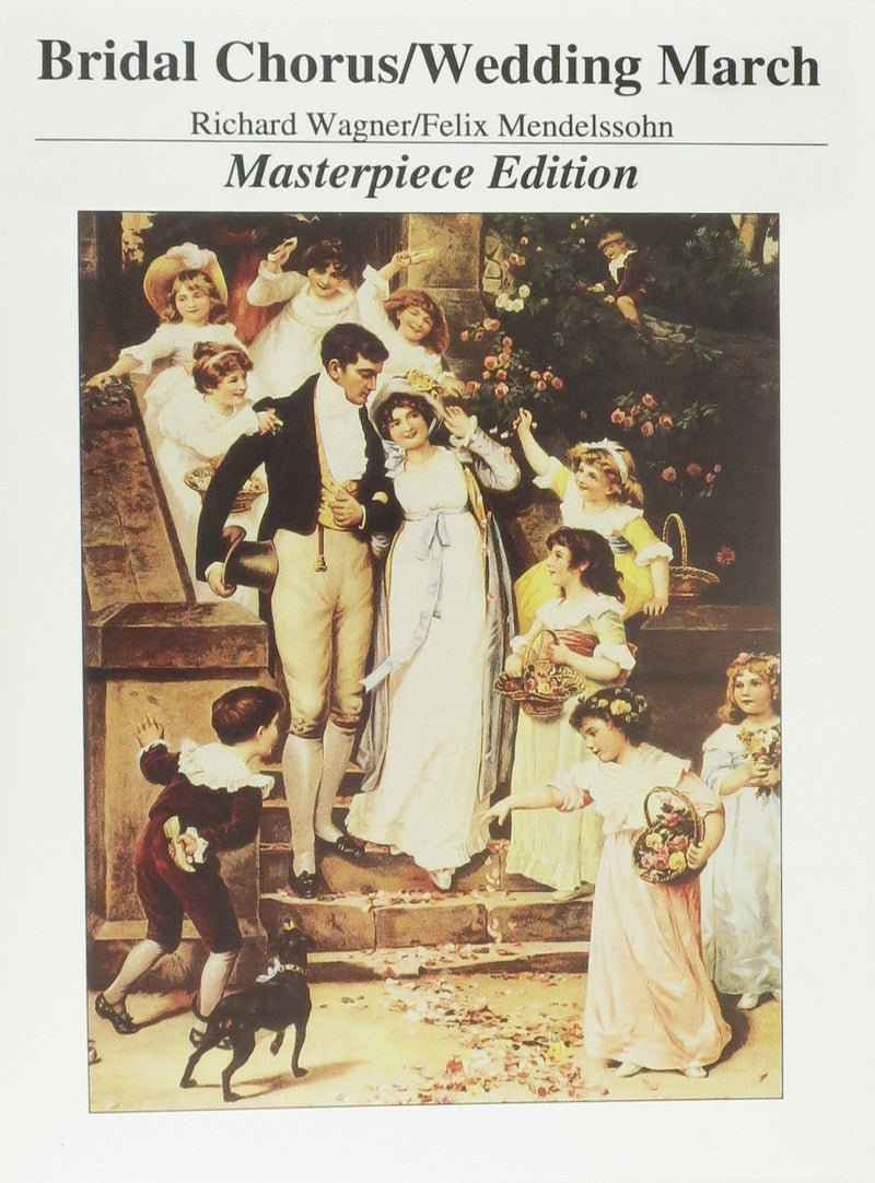 Bridal Chorus/Wedding March, Masterpiece Edition Santorella Publications Music Books for sale canada