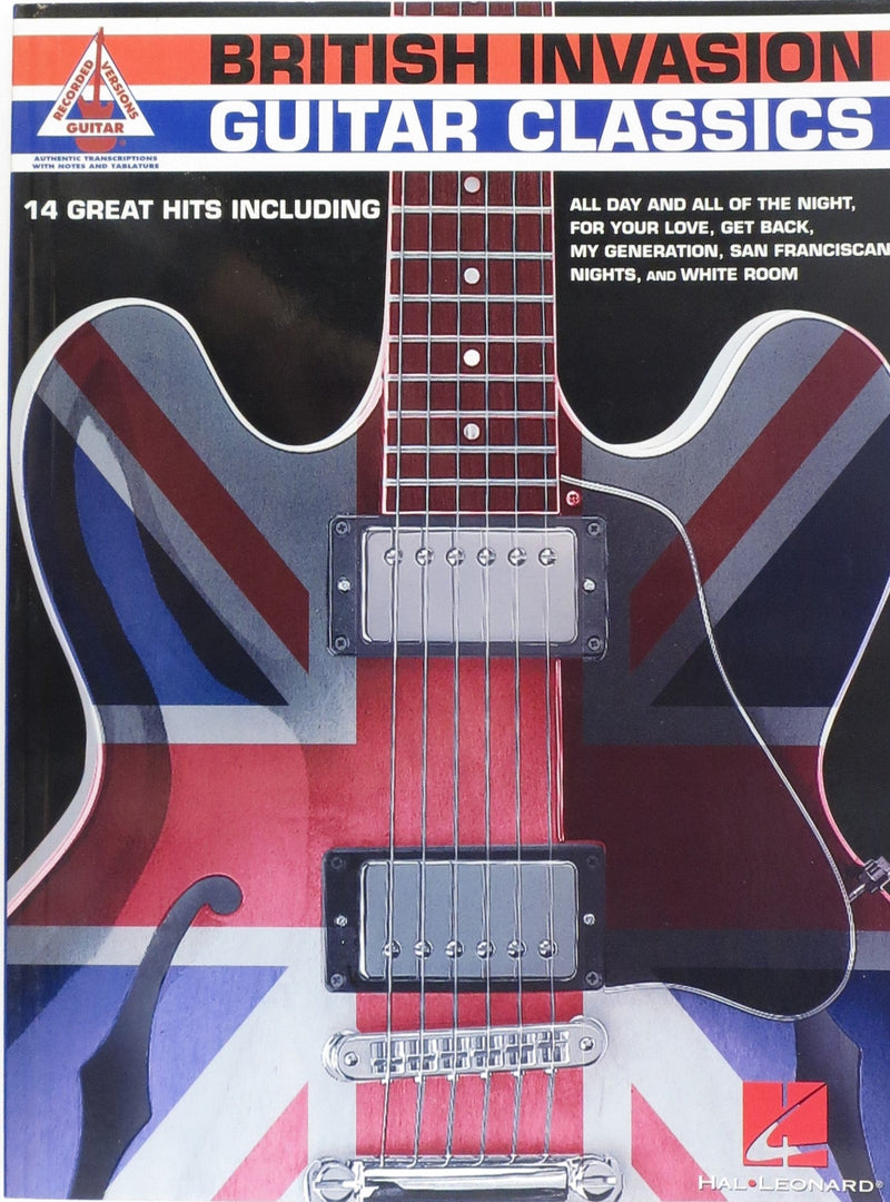 British Invasion Guitar Classics Hal Leonard Corporation Music Books for sale canada
