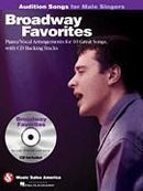 Broadway Favorites - Audition Songs for Male Singers , Book & CD Default Hal Leonard Corporation Music Books for sale canada