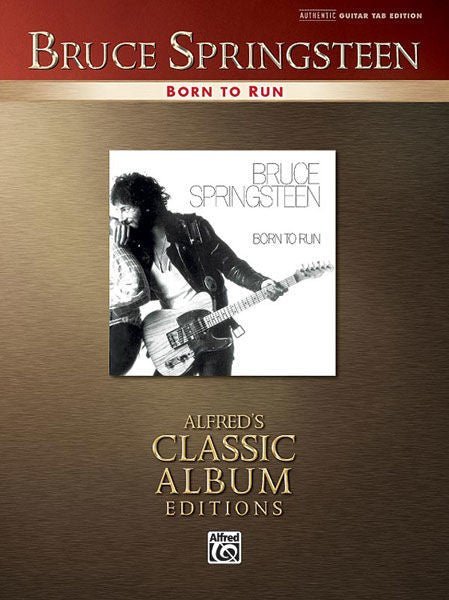 Bruce Springsteen: Born to Run Default Alfred Music Publishing Music Books for sale canada