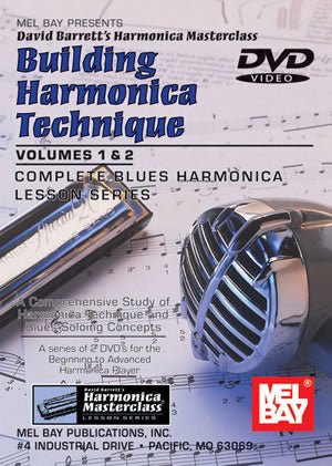 Building Harmonica Technique Volume 1 & 2 (DVD) Mel Bay Publications, Inc. DVD for sale canada