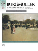 Burgmuller, 25 Progressive Pieces, Op. 100 (Book & CD) Default Alfred Music Publishing Music Books for sale canada