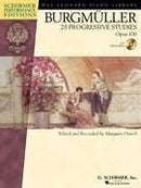 Burgmüller, 25 Progressive Studies, Opus 100 (Book & CD) Default Hal Leonard Corporation Music Books for sale canada