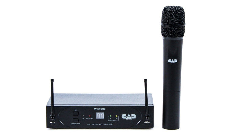 CAD WX1600 Handheld System Frequency Band F CAD Microphone for sale canada