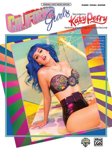 California Gurls for P/V/G Default Alfred Music Publishing Music Books for sale canada