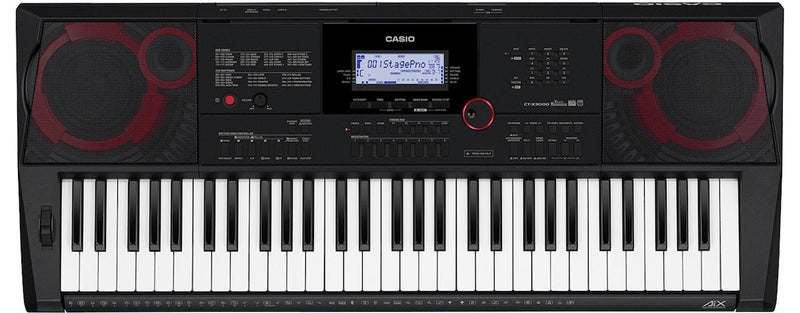 Casio CT-X3000, 61 Piano Style Keys, AiX Tone Generator, Touch Response, Black Casio Instrument for sale canada