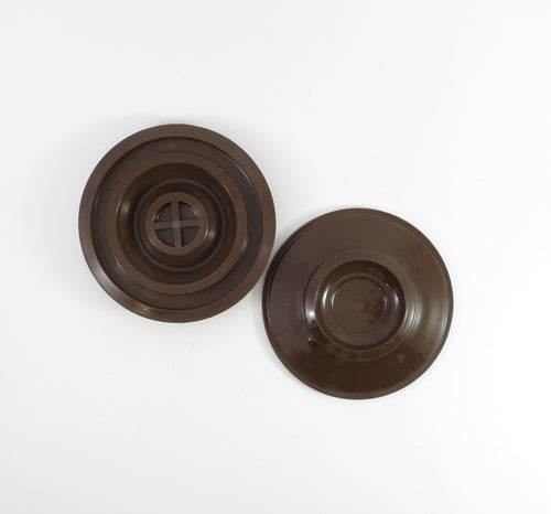 Caster Cups for Upright Piano Brown with Large Base No Name Piano Accessories for sale canada