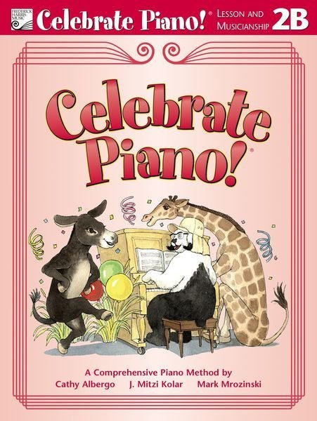 Celebrate Piano! Lesson and Musicianship 2B Default Frederick Harris Music Music Books for sale canada
