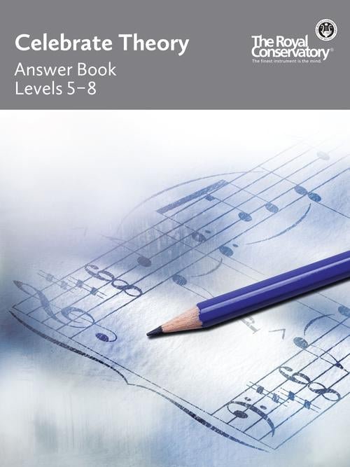 Celebrate Theory Answer Book: 5-8 Frederick Harris Music Music Books for sale canada