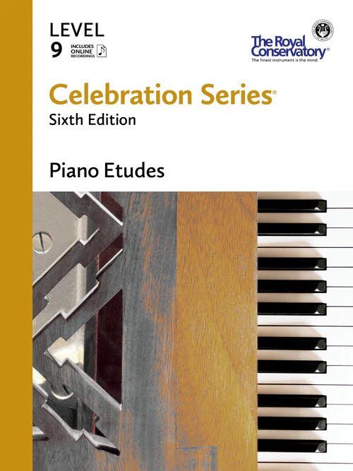 Celebration Series; Piano Etudes 9, 2022 Edition Frederick Harris Music Music Books for sale canada