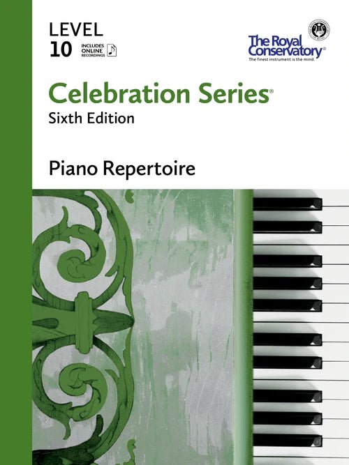 Celebration Series; Piano Repertoire 10, 2022 Edition Frederick Harris Music Music Books for sale canada