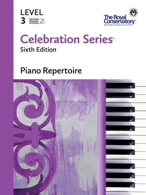 Celebration Series; Piano Repertoire 3, 2022 Edition Frederick Harris Music Music Books for sale canada