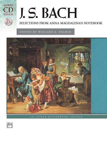Celections From Anna Magdalena's Notebook Default Alfred Music Publishing Music Books for sale canada