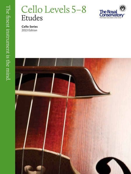Cello Series, 2013 Edition Cello Etudes Levels 5 - 8 Default Frederick Harris Music Music Books for sale canada