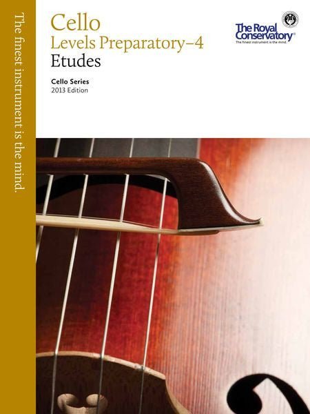 Cello Series, 2013 Edition Cello Etudes Levels Preparatory - 4 Frederick Harris Music Music Books for sale canada