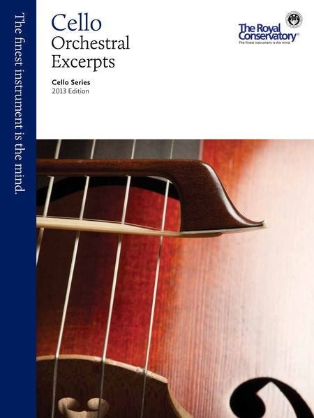 Cello Series, 2013 Edition Cello Orchestral Excerpts Default Frederick Harris Music Music Books for sale canada