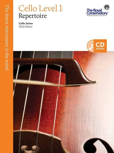 Cello Series, 2013 Edition Cello Repertoire Level 1 Frederick Harris Music Music Books for sale canada