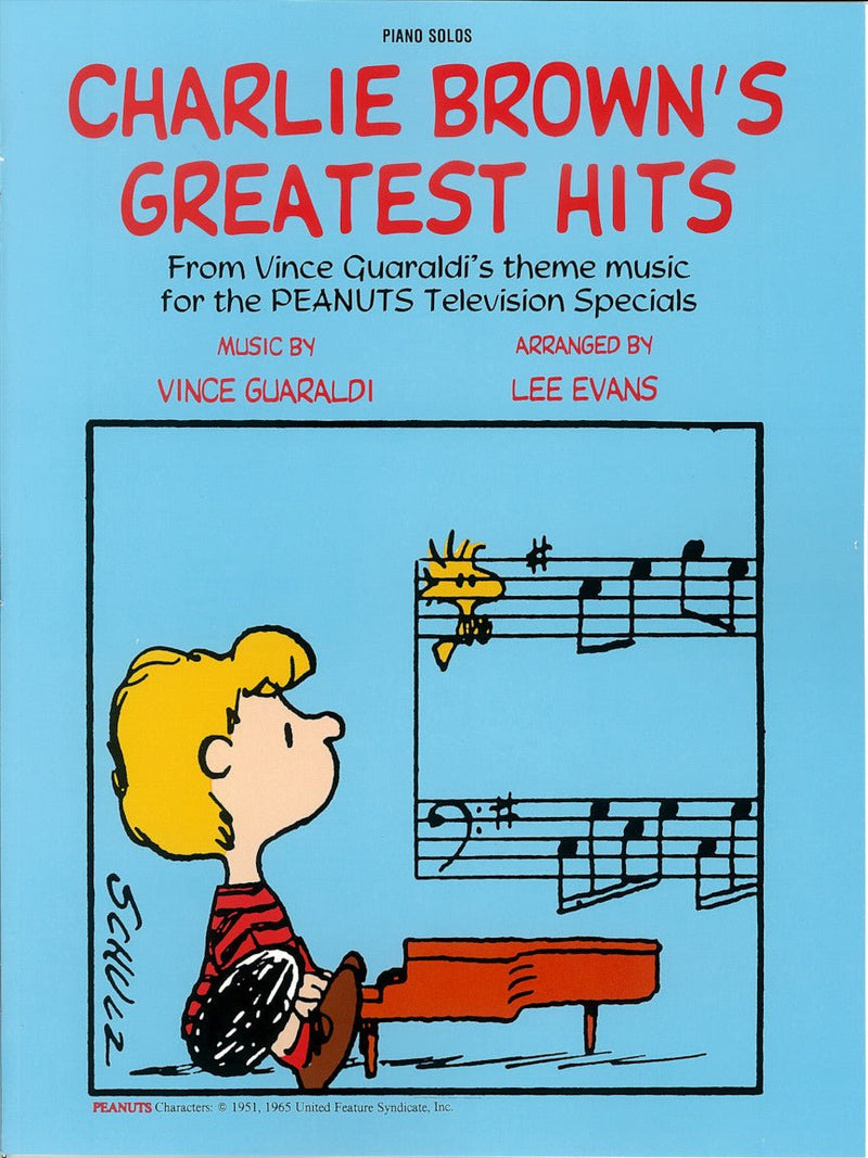 Charlie Brown's Greatest Hits Piano Solo Hal Leonard Corporation Music Books for sale canada
