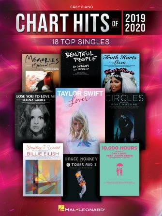 CHART HITS OF 2019-2020 Hal Leonard Corporation Music Books for sale canada
