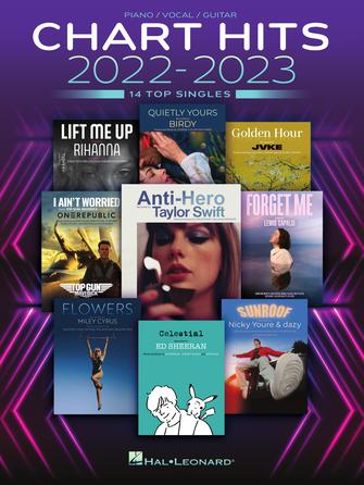 Chart Hits of 2022-2023 for Piano/Vocal/Guitar Hal Leonard Corporation Music Books for sale canada