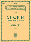 CHOPIN Ballades Book V ( Vol. 1552 ) Hal Leonard Corporation Music Books for sale canada