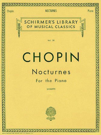 Chopin NOCTURNES for Piano Hal Leonard Corporation Music Books for sale canada