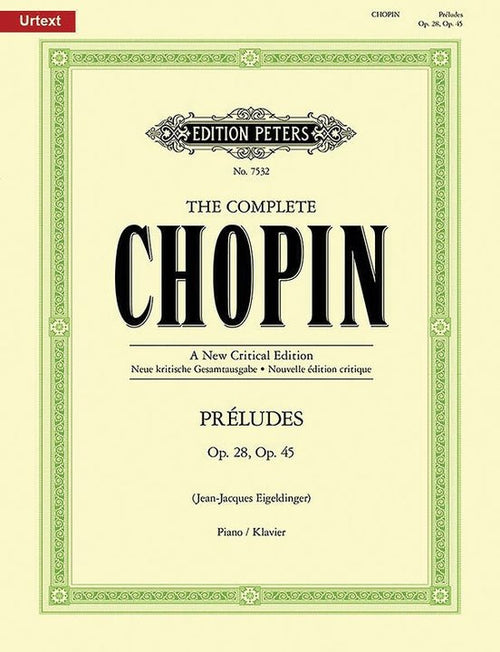 Chopin Préludes for Piano Default Alfred Music Publishing Music Books for sale canada