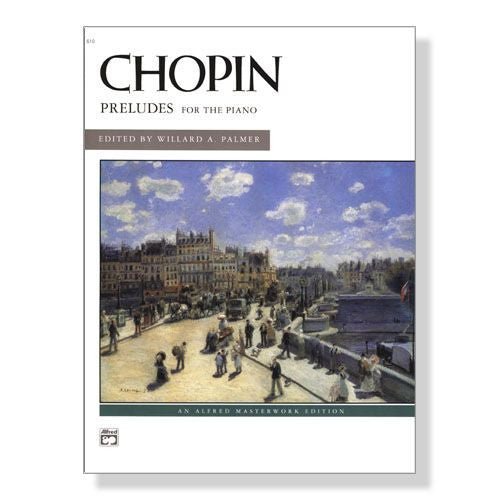 Chopin Preludes Alfred Music Publishing Music Books for sale canada